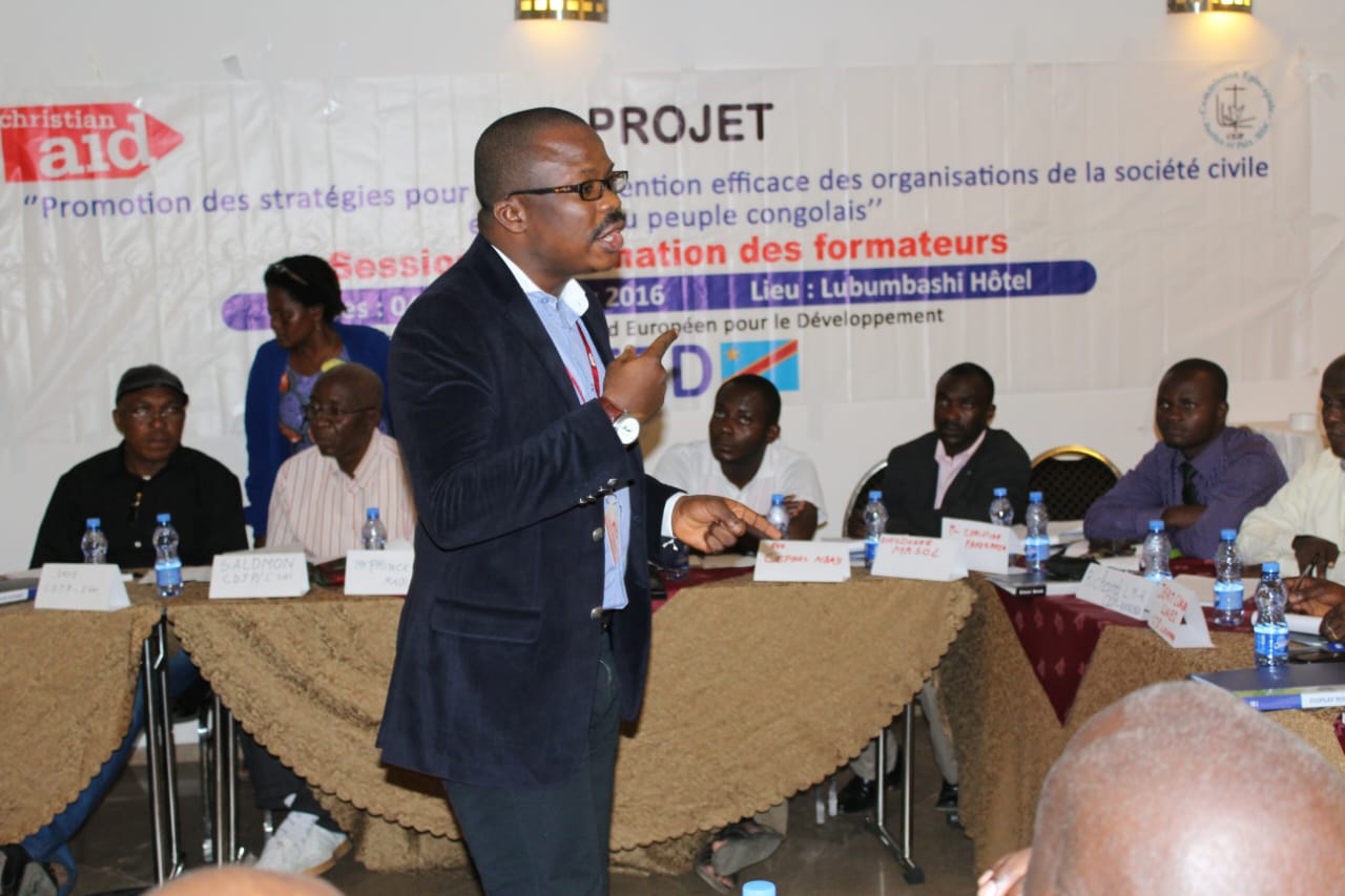 Formation des formateurs à Lubumbashi